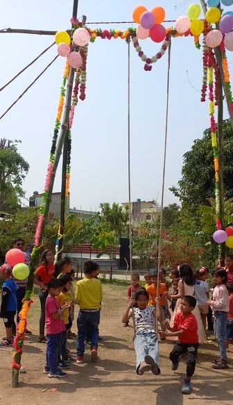 सत्यवती एकेडेमीमा  बिशु मेला