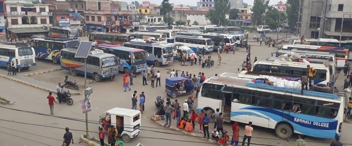 सोमबारदेखि सुदुरपश्चिममा जिल्ला भित्र केही  समितिका गाडी मात्र  गुड्ने