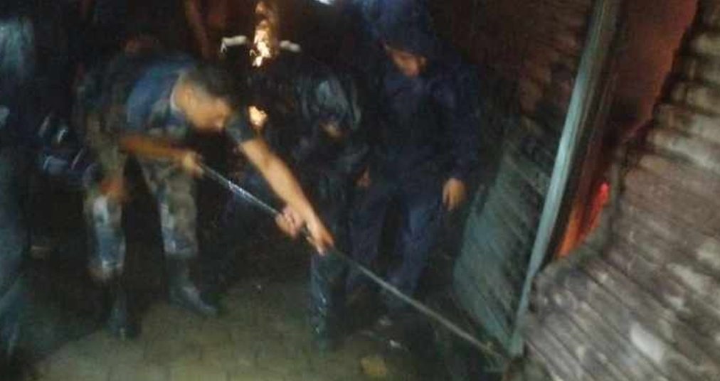 धनगढीमा आगलागीबाट आठ सटर जले