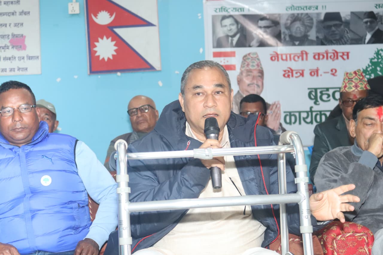 लोकतन्त्रको रक्षाको लागि नेपाली कांग्रेस  : मुख्यमन्त्री शाह