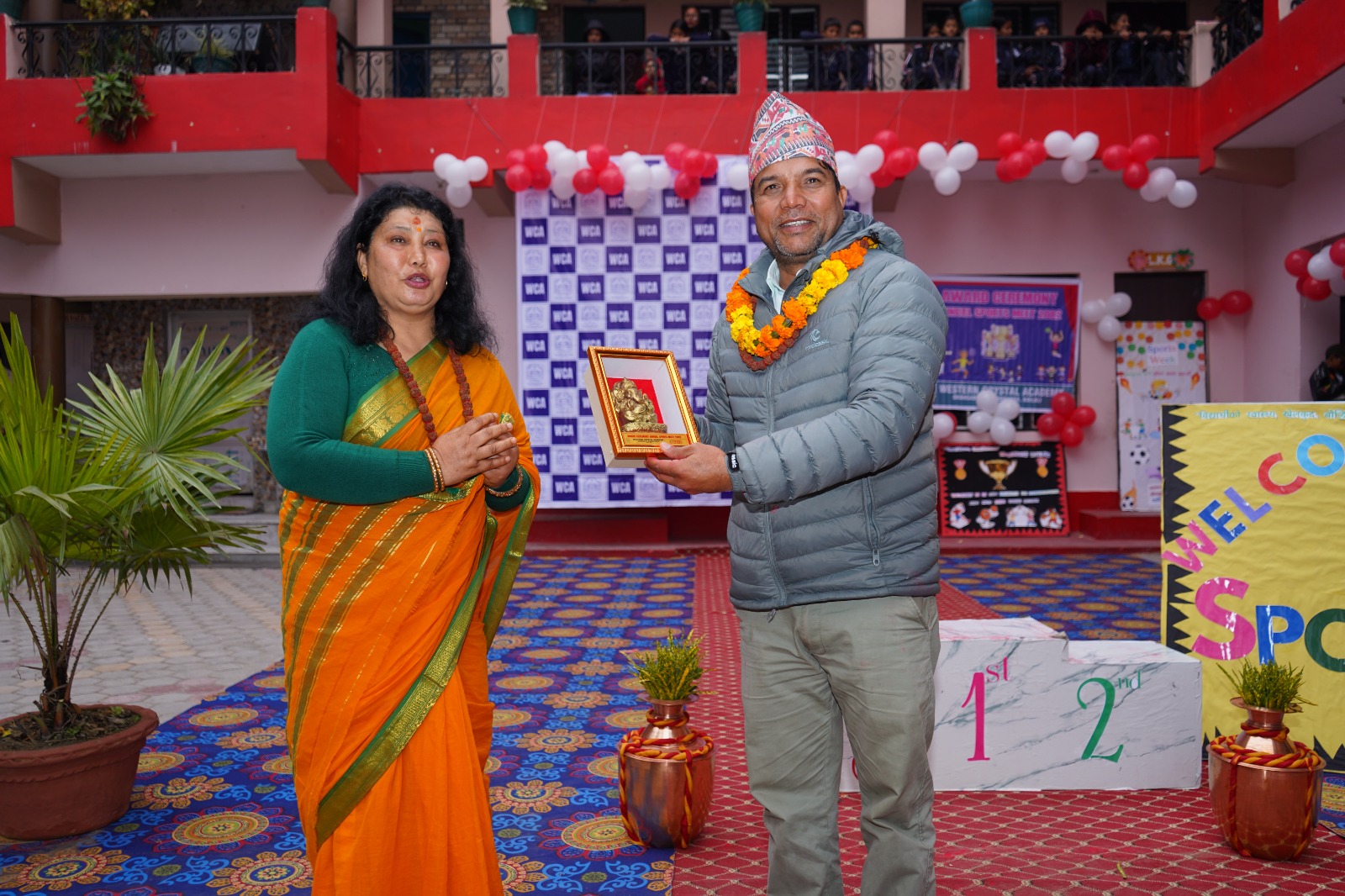 वेष्टर्न क्रिष्टलको खेलकुद सप्ताह सम्पन्न :  अधिकांश बिद्यार्थीको खेलकुदमा सहभागिता