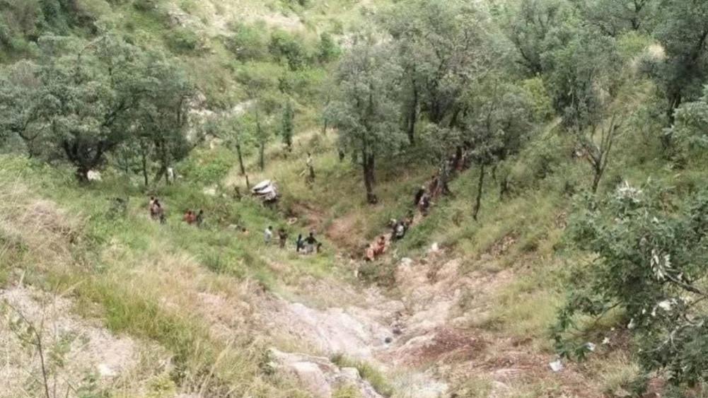 बैतडीमा जीप दुर्घटना हुँदा दुईको मृत्यु, छ जना घाइते