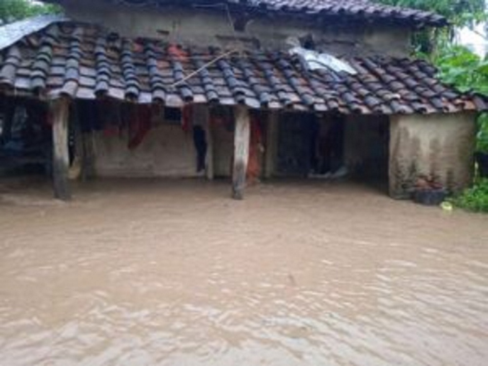 कैलालीका विभिन्न स्थानमा बाढी