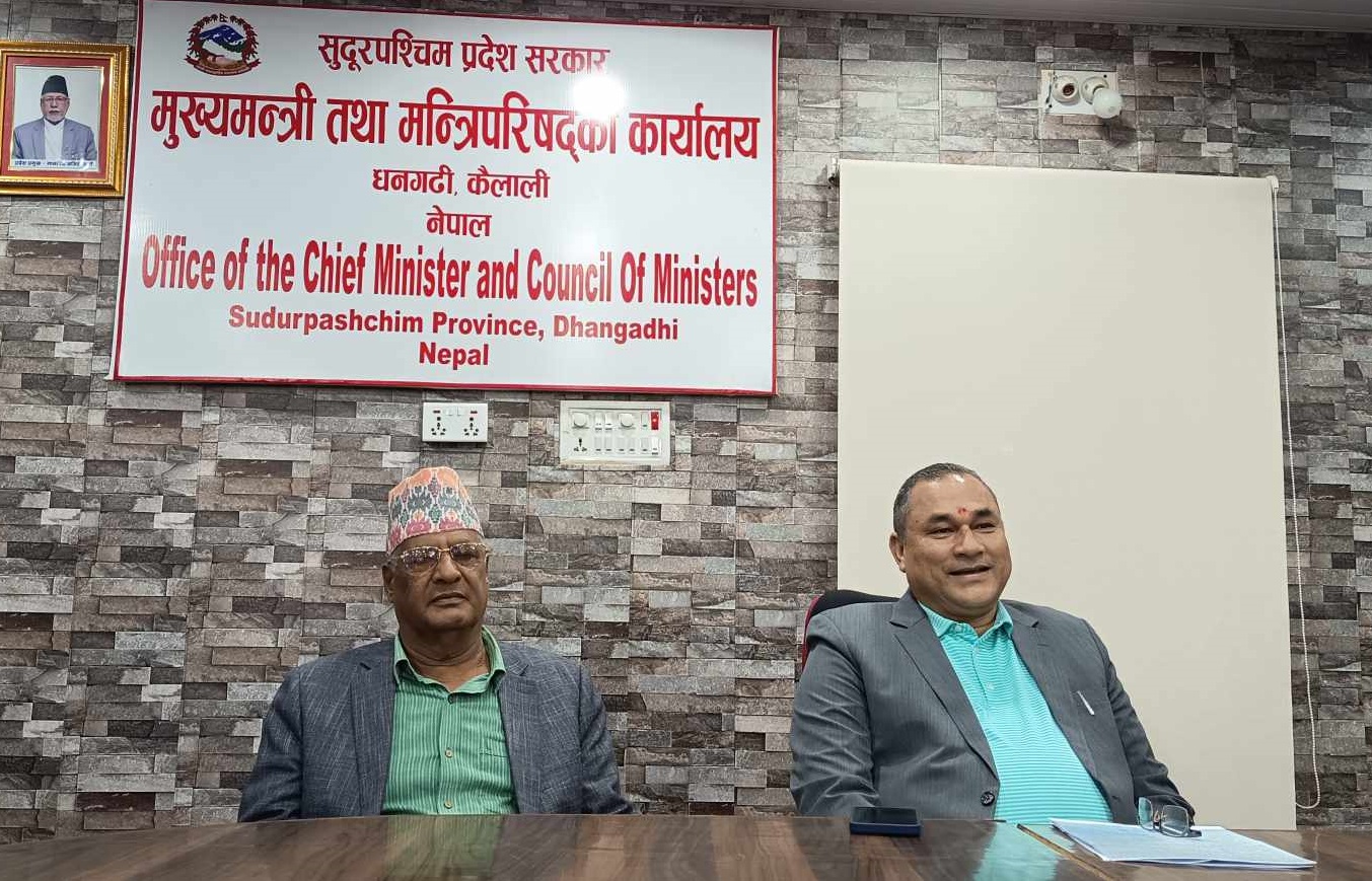 सुदूरपश्चिमका आर्थिक मन्त्री थापाले पाए कार्यवाहक मुख्यमन्त्रीको जिम्मेवारी