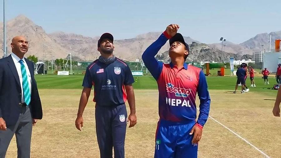 नेपालले तेश्रो खेल ओमानसँग खेल्दै