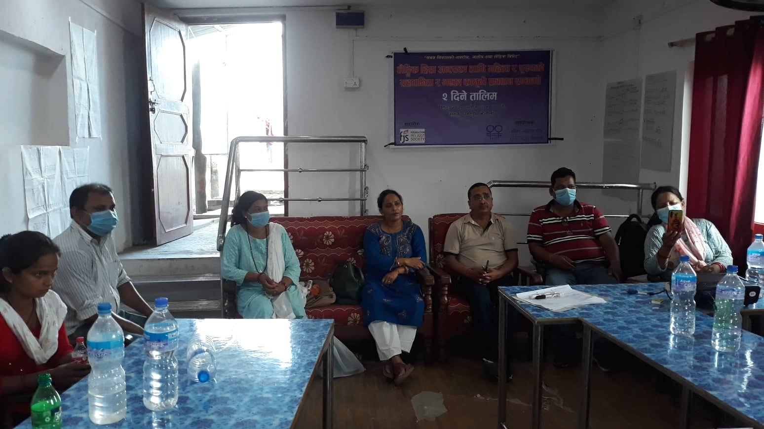 दम्पतिलाई संगै राखे महिला हिंसा सम्बन्धी कानूनी तालिम
