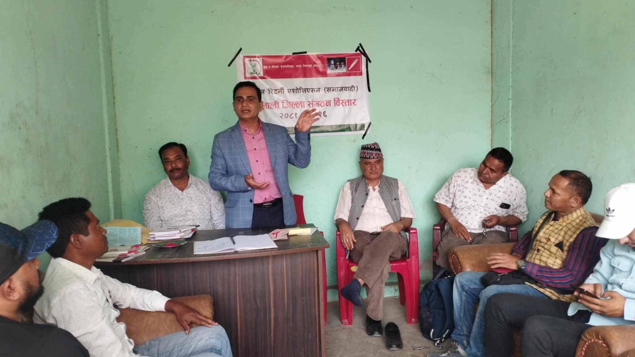नेपाल रिटर्नी एशोशियन समाजवादी कैलालीको अध्यक्ष सोप चयन