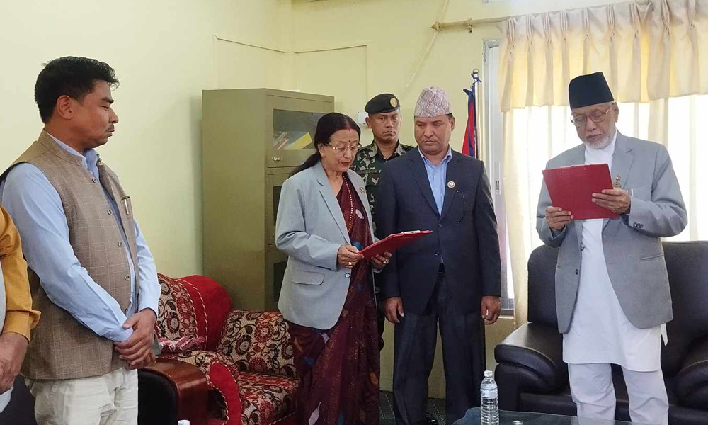 सुदूरपश्चिममा सरकार विस्तार, नाउपाकी टीकालाई भूमी व्यवस्था मन्त्रालय